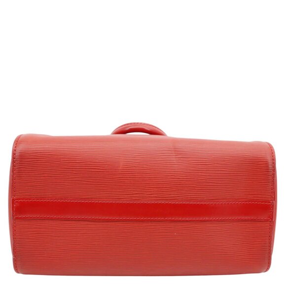 Louis Vuitton  Speedy 25 Epi Leather Satchel Bag Red - Picture 5 of 15